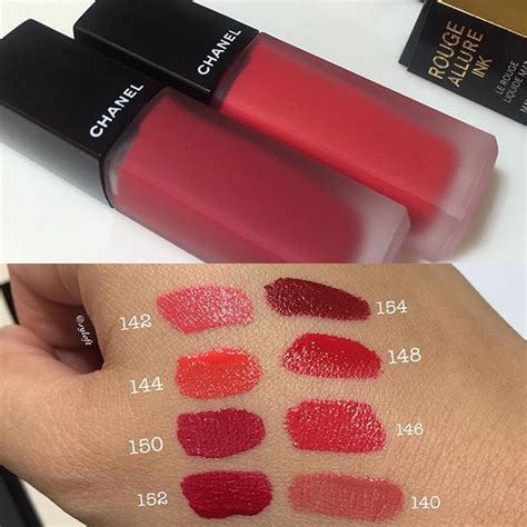 chanel rouge allure ink|Chanel Rouge Allure shades.